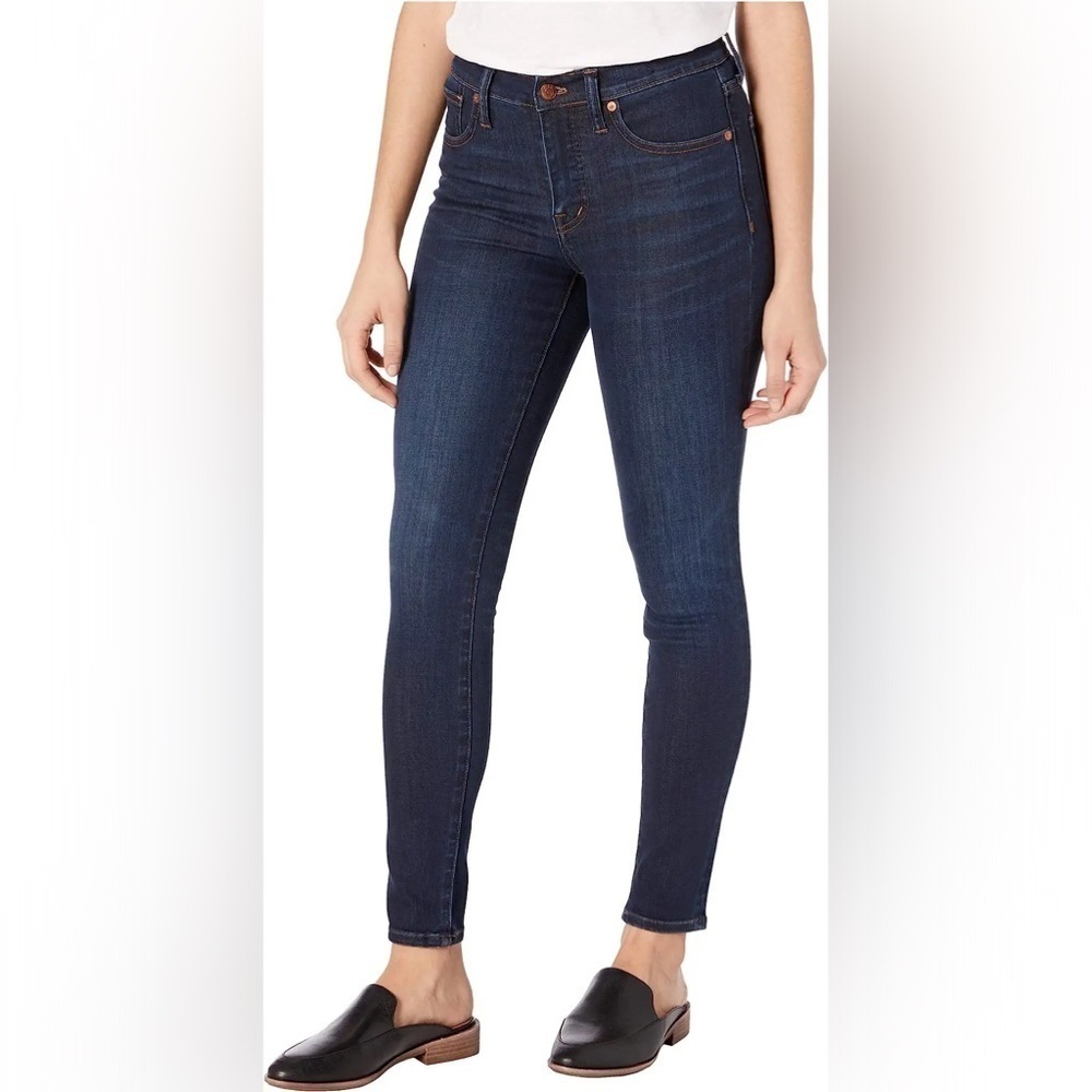 Madewell 9”Mid-Rise Skinny Jeans in Orland Wash MA938 Size 27